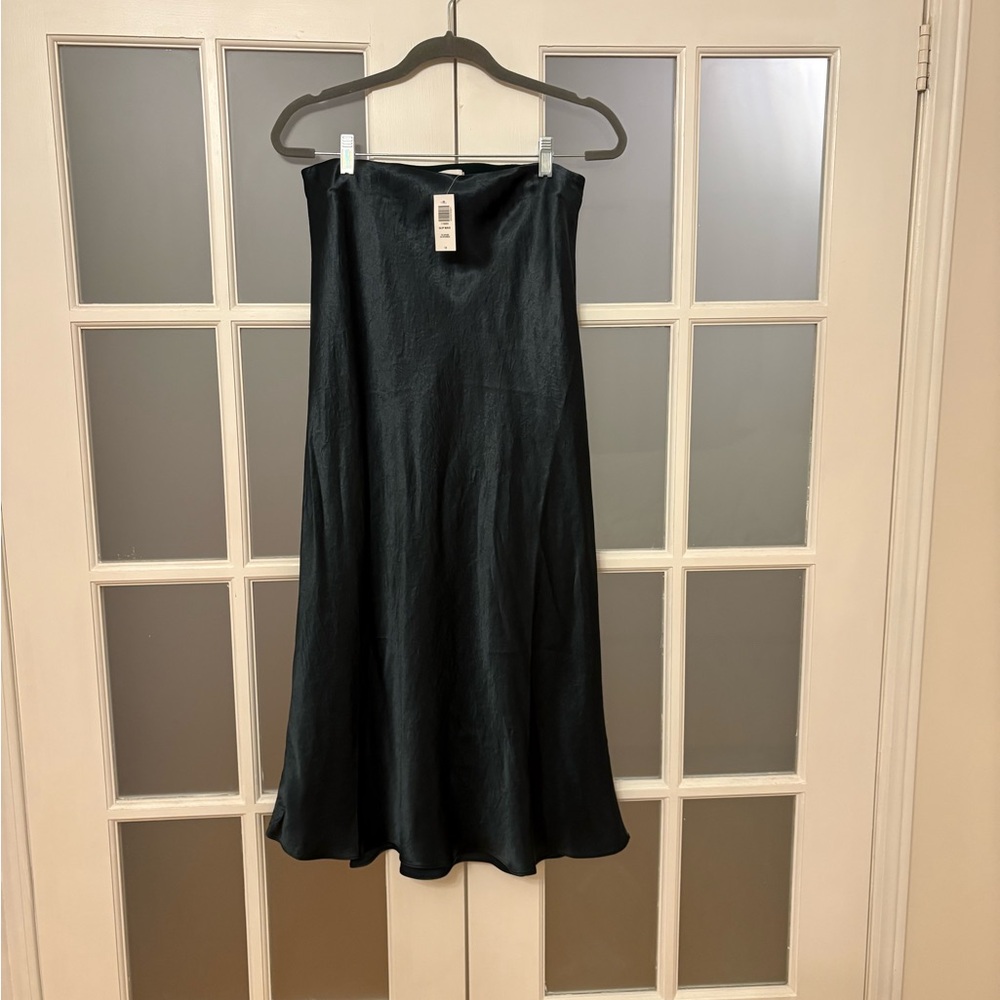 Aritzia Dark Green Maxi Skirt